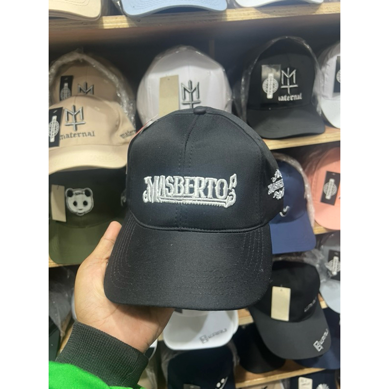 Jual Topi Masberto Hitam Terlengkap & Harga Terbaru Juli 2026 | Shopee ...