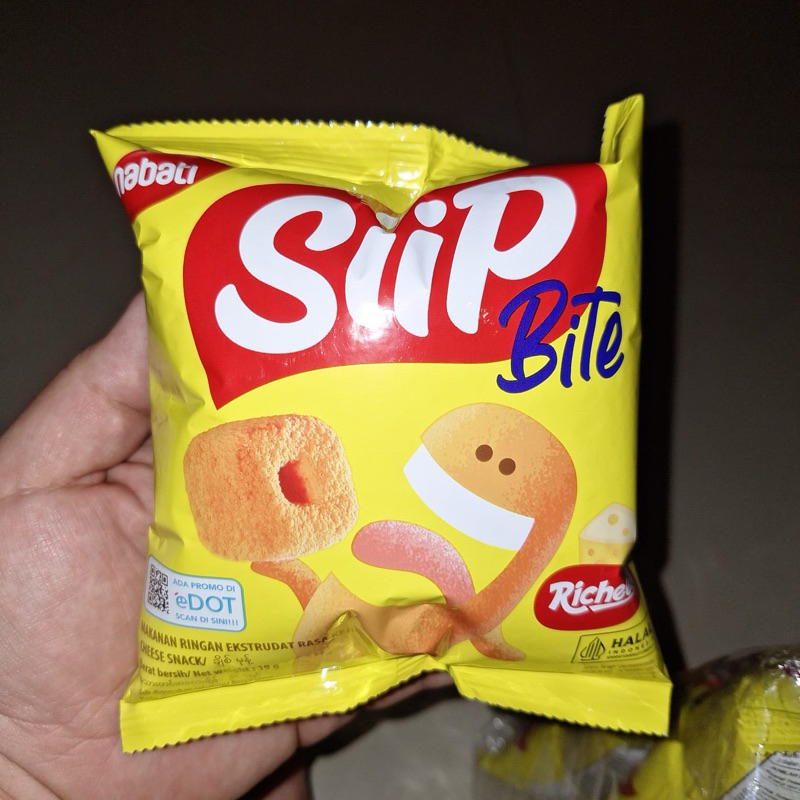 Jual NABATI SIIP BITE 19gram keju richeese | Shopee Indonesia
