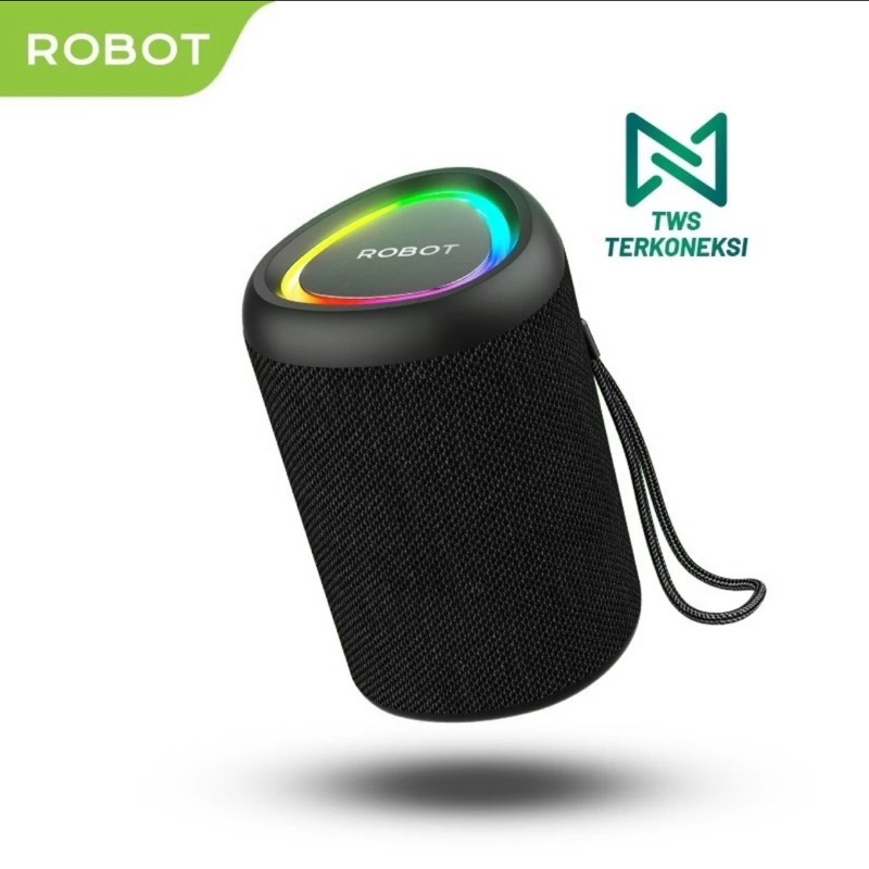 Jual ROBOT RB-120 Speaker Bluetooth Super Bass Plus RGB Light High ...