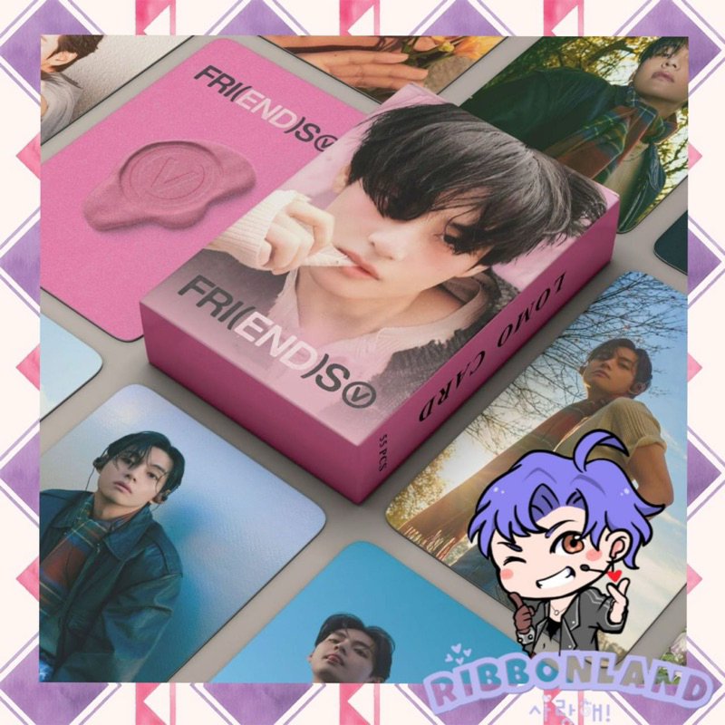 BTS Tokopedia Indonesia high quality exclusive Hologram Taehyung Photocard