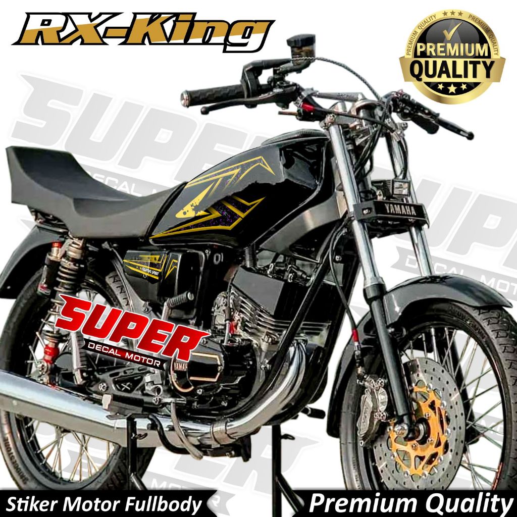 Jual Stiker Decal Motor Yamaha RX King Full Body Variasi RX002 | Shopee ...