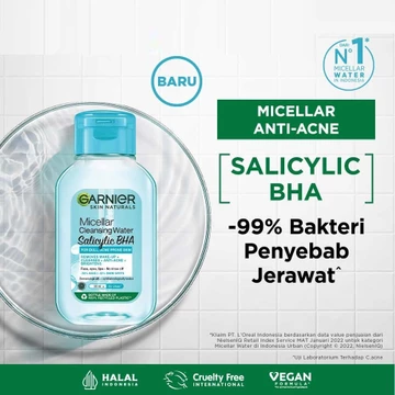 Garnier Micellar Cleansing Water Untuk Kulit Berminyak