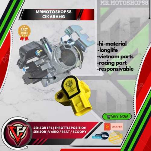 Jual SENSOR TPS VIETNAMPARTS INJECTOR VARIO 125 150 PCX 150 PCX 125 ADV ...
