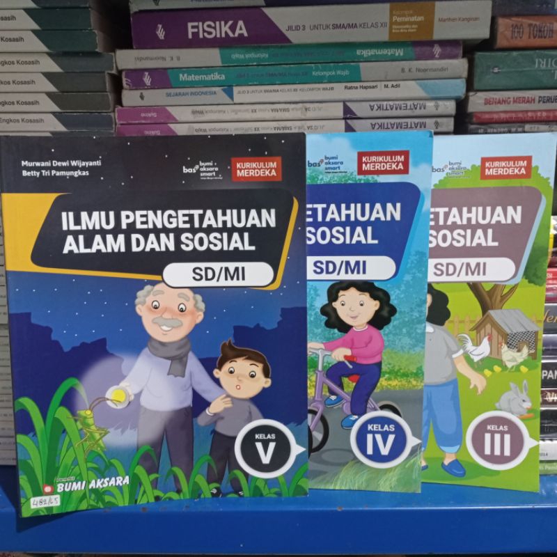 Jual BUKU BEKASA KURIKULUM MERDEKA ILMU PENGETAHUAN ALAM DAN SOSIAL ...