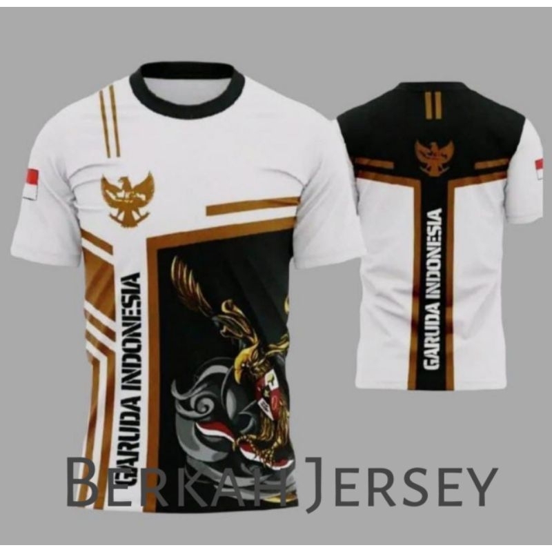 Jual Jersey Garuda Indonesia Spesial Agustus Fullprinting | Shopee ...