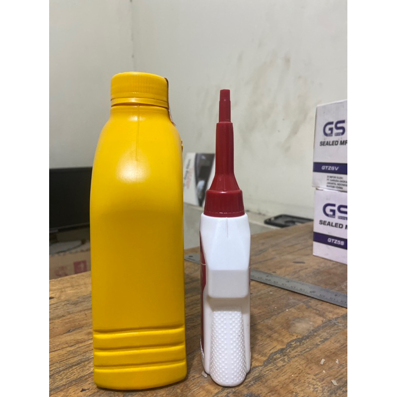 Jual Oli Shell Ax5 Matic Kuning 10W-30 + Gardan Petroasia 120ml Oli ...
