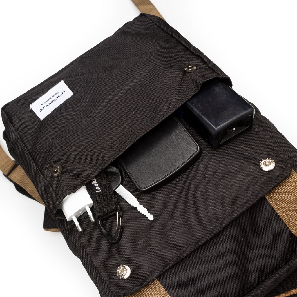 Jual LOOK BACK DUSH Backpack - Tas Ransel - Tas Gandong Original ...