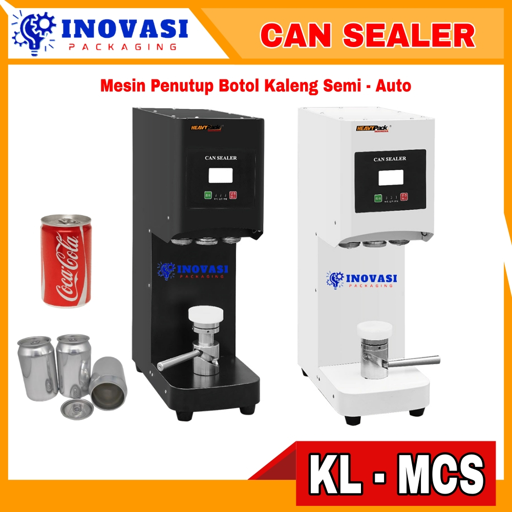 Jual Mesin Penutup Botol Kaleng Can Sealer Semi Auto Heavypack Kl Mcs Shopee Indonesia