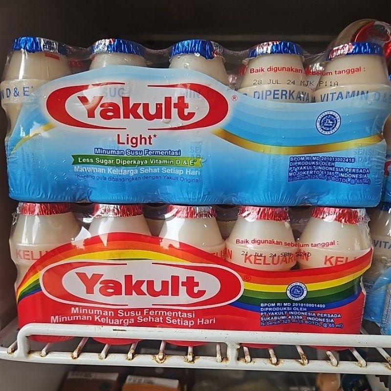 Jual Yakult Minuman Susu Fermentasi Kesehatan 1 pack isi 5 botol ...