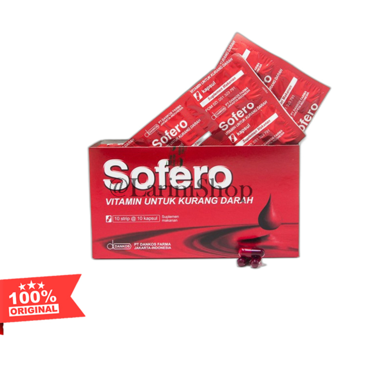 Jual SOFERO KAPSUL (HARGA PER BOX) PENGOBATAN DAN PENCEGAHAN ANEMIA ...
