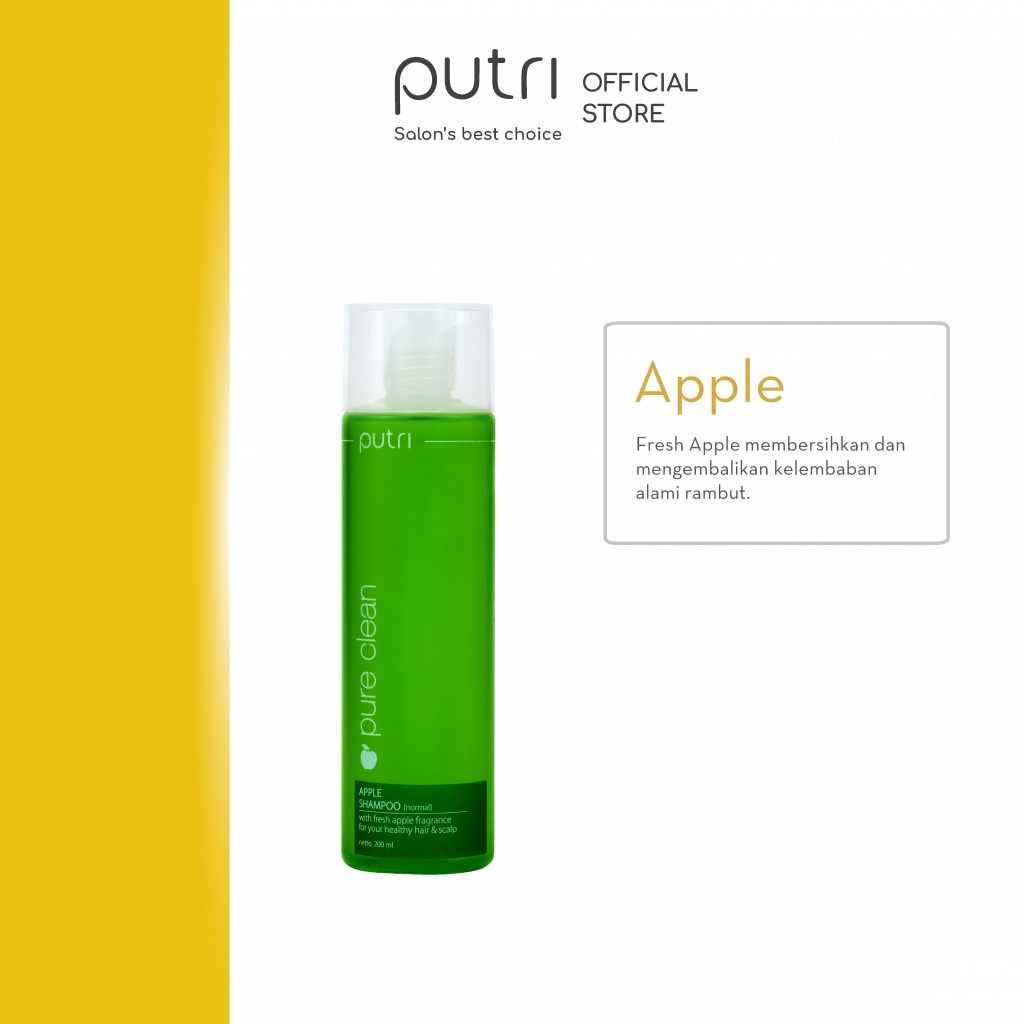 Jual Putri Shampoo - (Normal) Fresh Apple Fragrance - (Normal to Oily ...