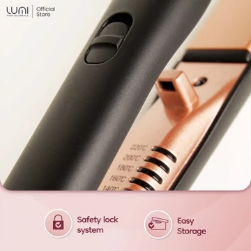 Catokan Lumi Slim Line Hair Straightener 1 Inch Hair Straightener Lurus Curly Keriting