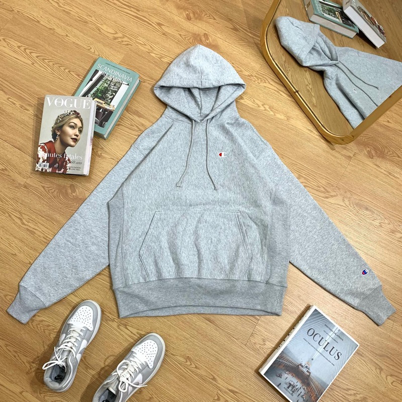 Jual HOODIE CHAMPION REVERSE WEAVE BASIC LOGO Shopee Indonesia