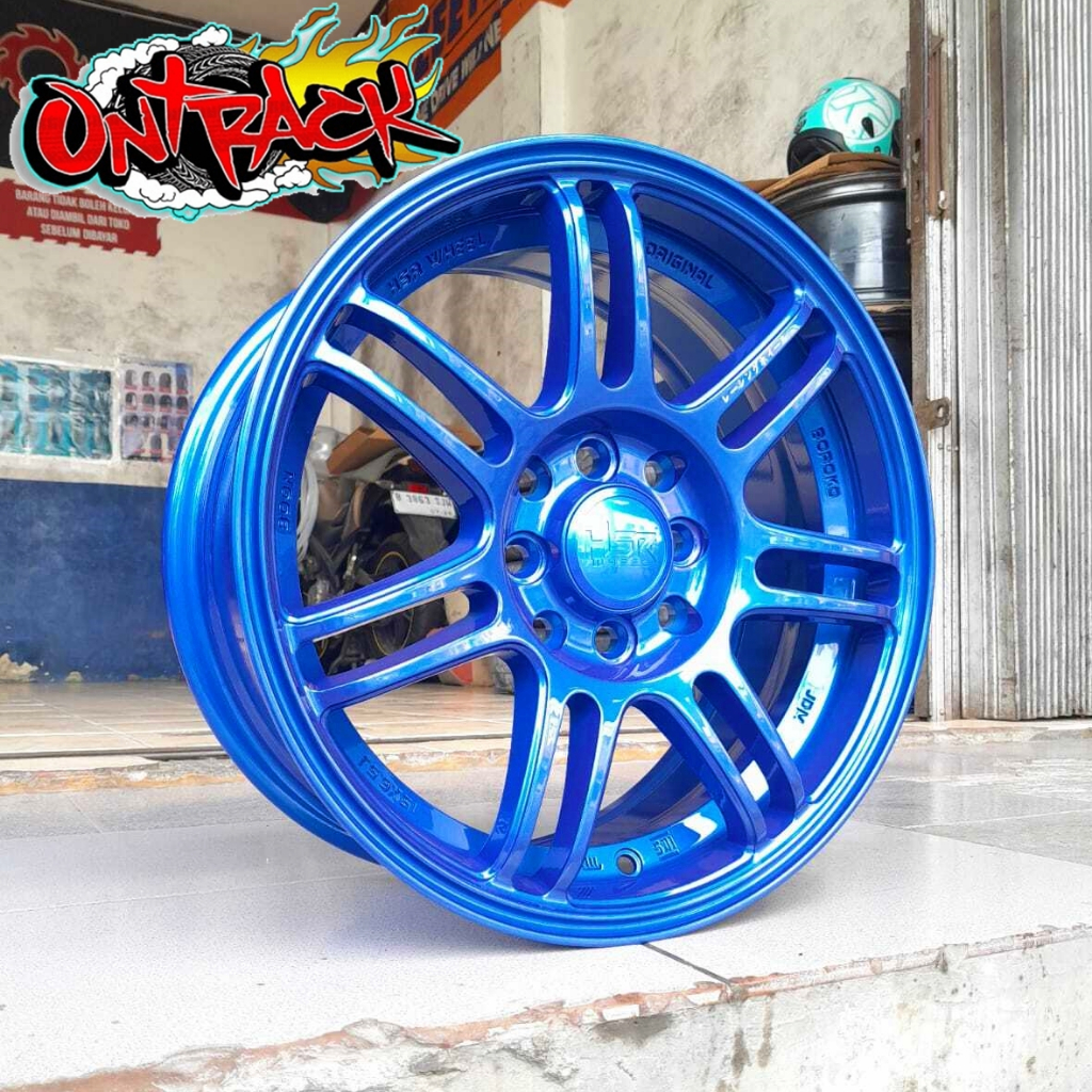 Jual Ready Velg Racing Ring 15 HSR BOON 1419 BOROKO Lebar 6,5 pcd 100 ...