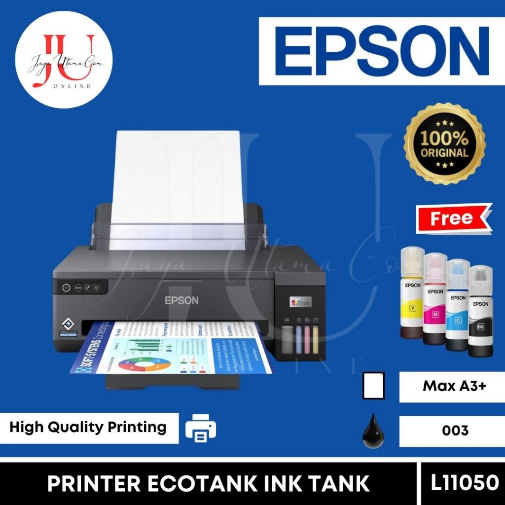 Jual Printer Epson L11050 Pengganti L1300 / Epson EcoTank L11050 Ink ...