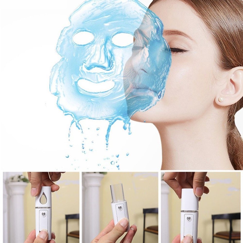 Jual Steamer Muka Nano Spray Humidifier Mist Atomization 20ml Mist ...