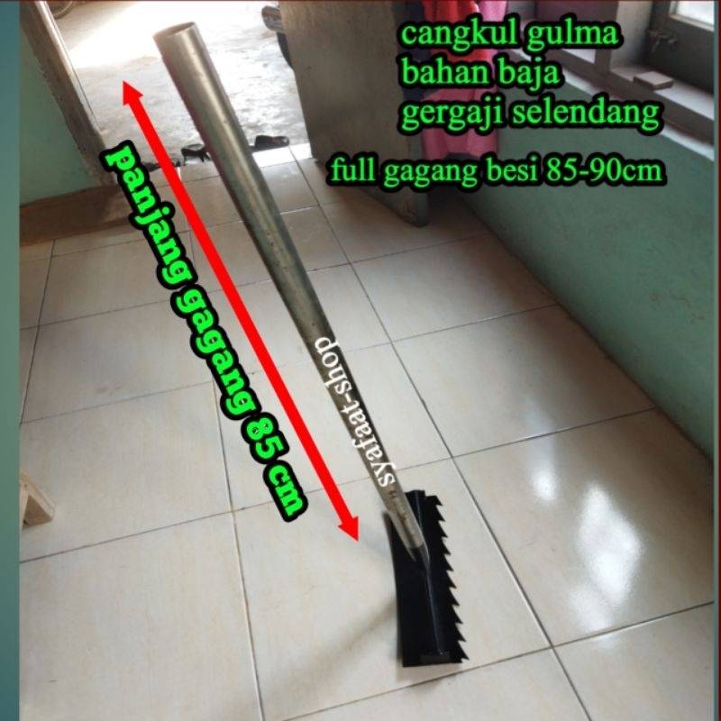 Jual Cangkul garuk pemotong rumput sudah ada gagangnya, pembersih kebun ...