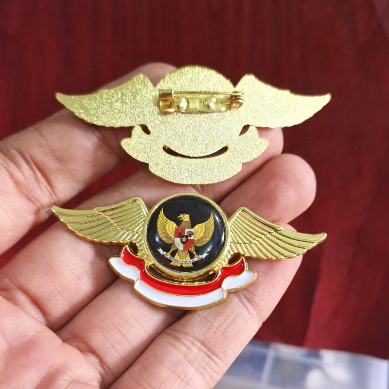 Jual PIN GARUDA MODEL PIN WING - LENCANA GARUDA PANCASILA | Shopee ...