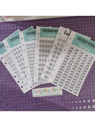 Jual LEMBARAN CHALLENGE MENABUNG BINDER A6 (TEBAL 150gsm) | Shopee ...