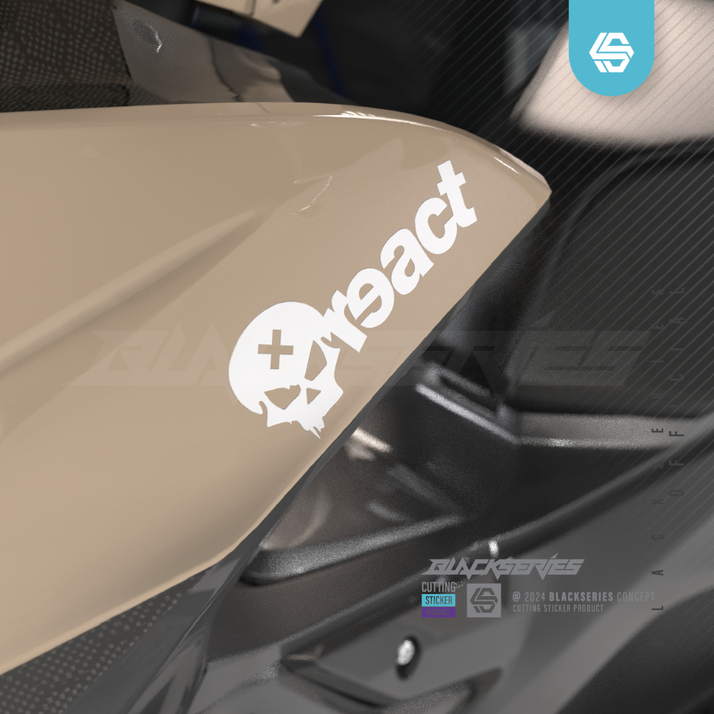Jual Stiker React | Cutting Sticker React | Shopee Indonesia