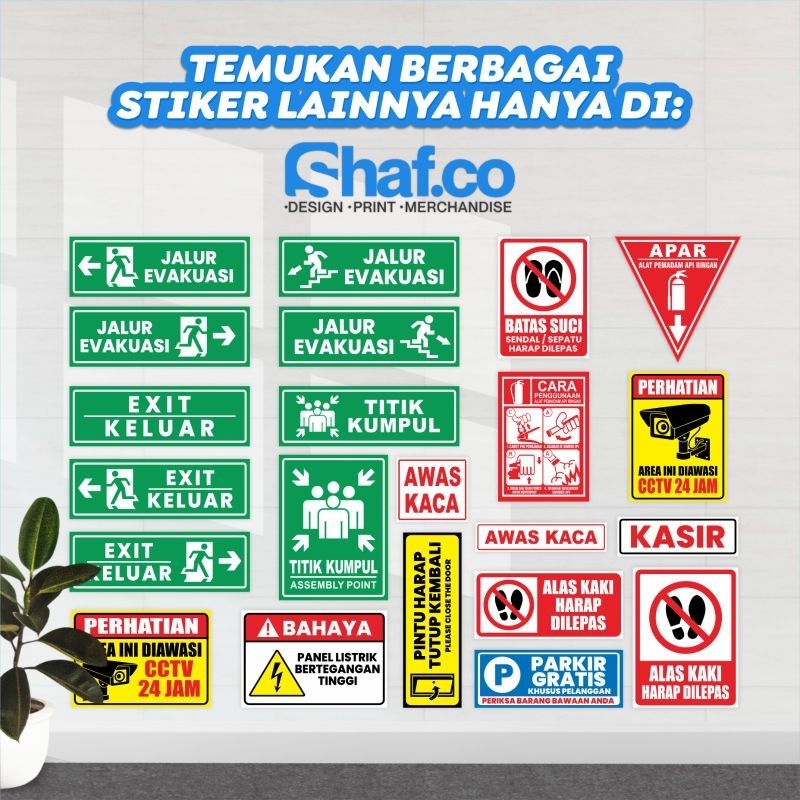 Jual AKRKLIK SIGN BOARD DOA MASUK WC & DOA KELUAR WC 2MM | Shopee Indonesia