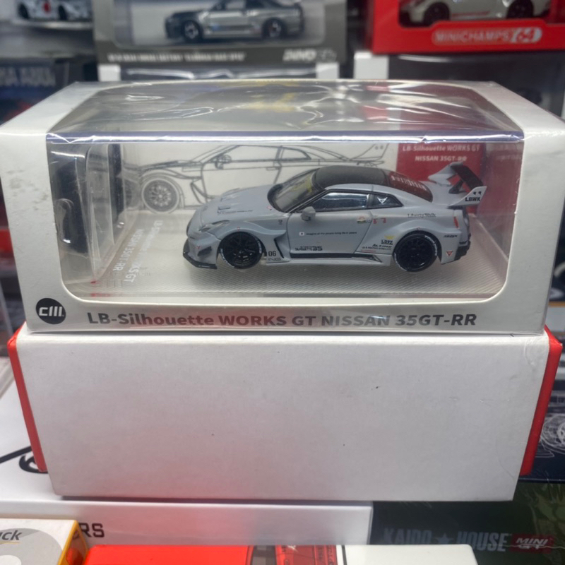 Jual CM Model - LBWK Nissan GTR-R35 Grey Fighter (UNSEALED) | Shopee ...