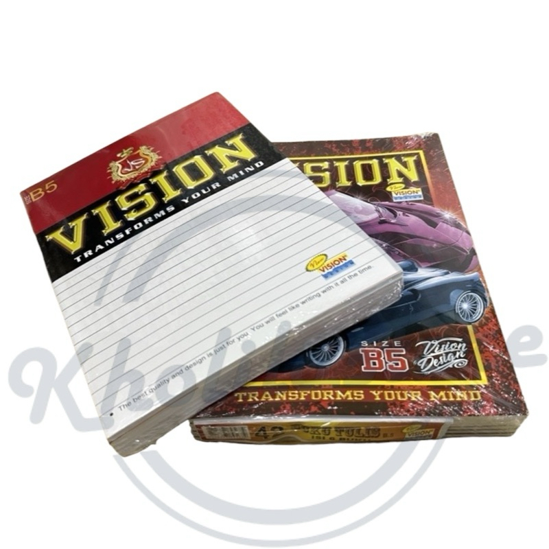 Jual Buku Tulis Boxy Vision 42 lembar isi 6 pcs | Shopee Indonesia