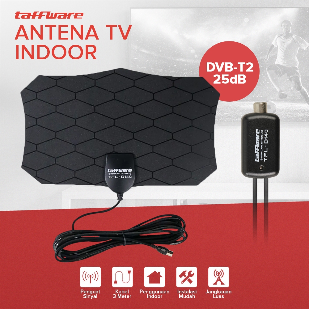 Tv Antenna Amplifier Signal Booster TV Antenna Amplifier, 25dB