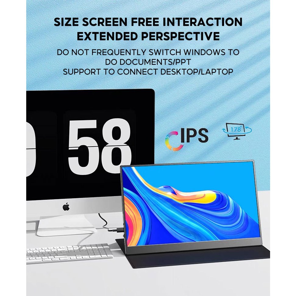 Jual Rantoper (Garansi 1 Tahun) Versi sentuh 14/15.6 inci IPS Monitor ...