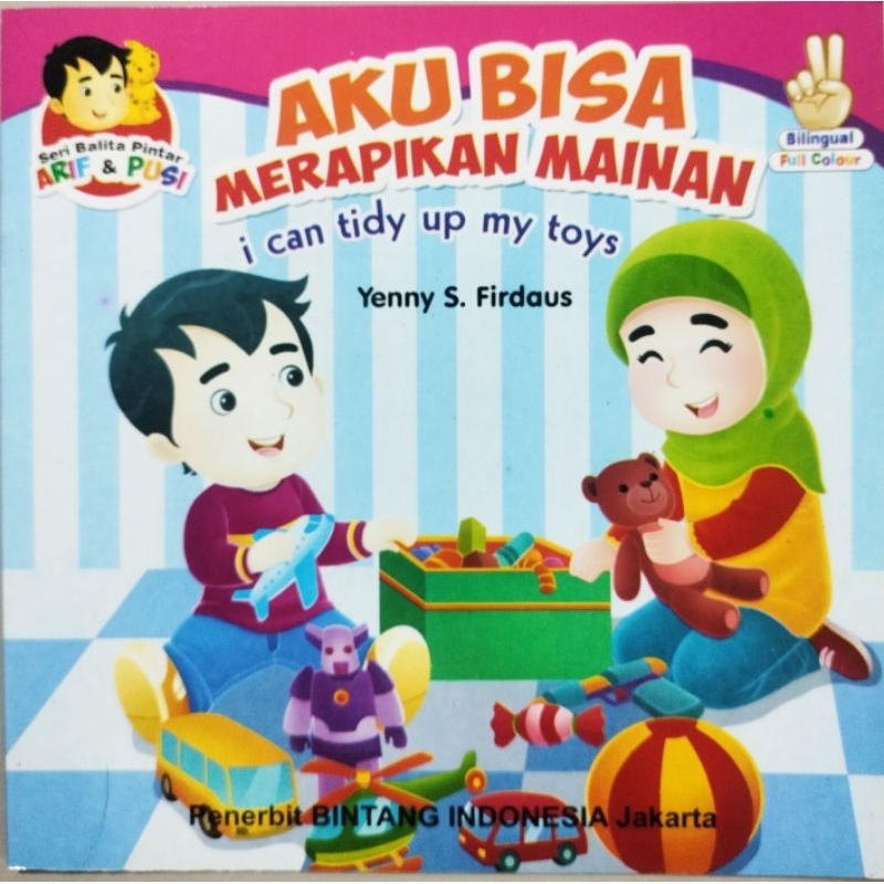 Jual Buku Cerita Anak Bergambar Aku Bisa Merapikan Mainan | Shopee ...