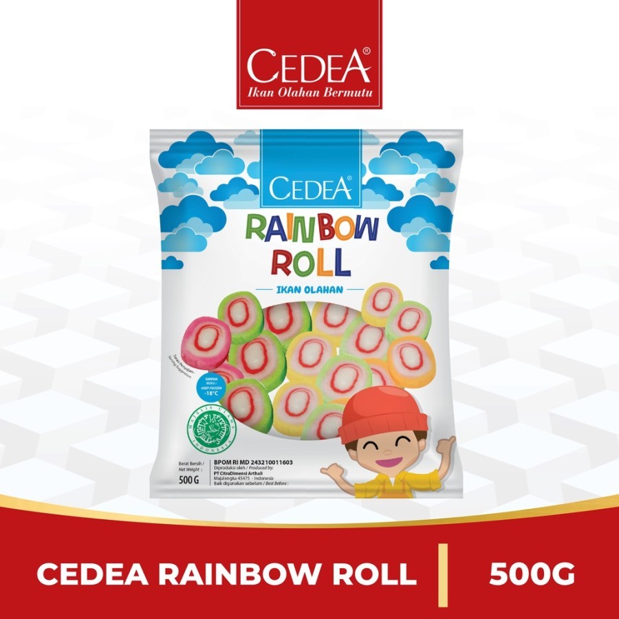 Jual Cedea Rainbow Roll 500Gr | Farm Animal Cedea | Ikan Olahan Cedea ...