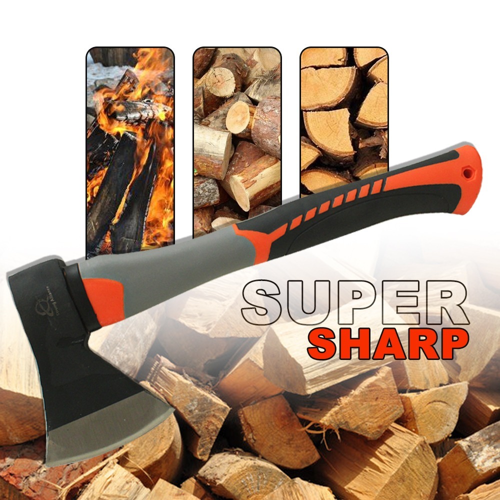 Jual Kampak 600 Gram Kapak Belah Kayu Gagang Karet | Shopee Indonesia