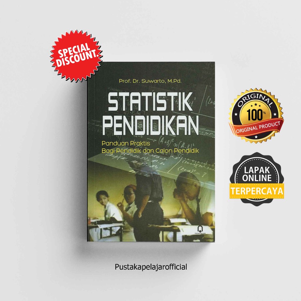 Jual Buku Statistik Pendidikan Panduan Praktis Bagi Pendidik Dan Calon ...