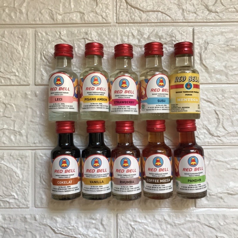 Jual Red Bell Perisa Makanan dan Minuman 30ml (Citra Rasa) | Shopee ...