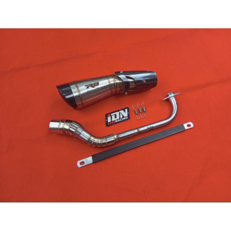 Jual KNALPOT R9 H2 PNP Al MOTOR METIK | Shopee Indonesia