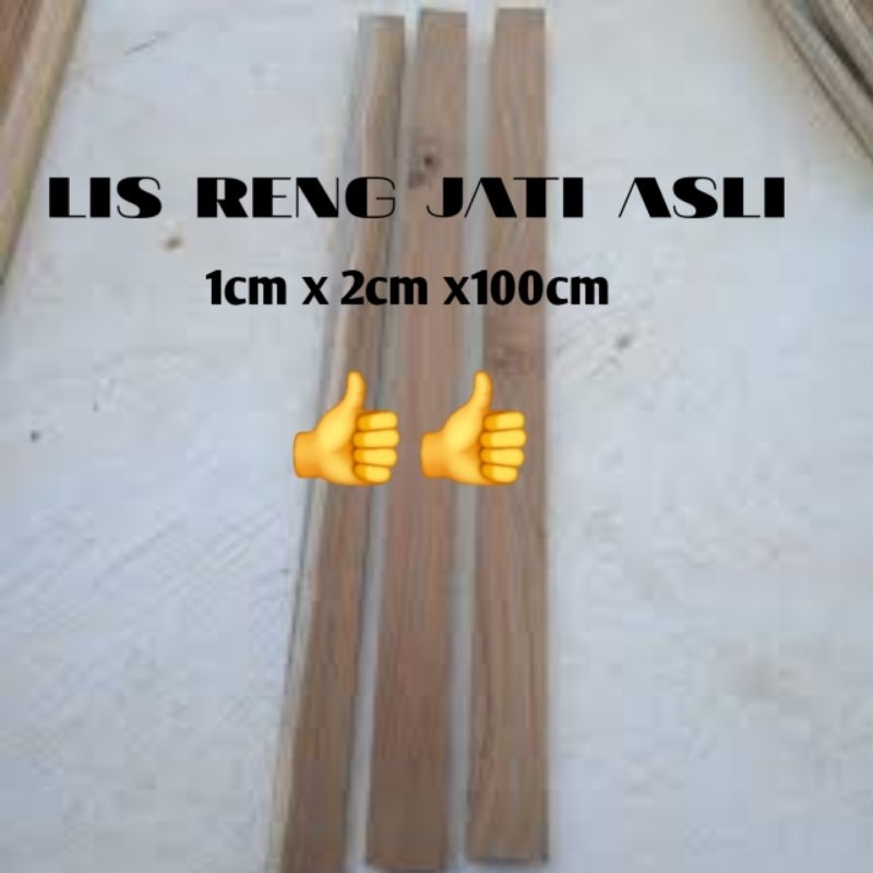 Jual list reng kayu jati asli satu ikat isi 6 batang | Shopee Indonesia