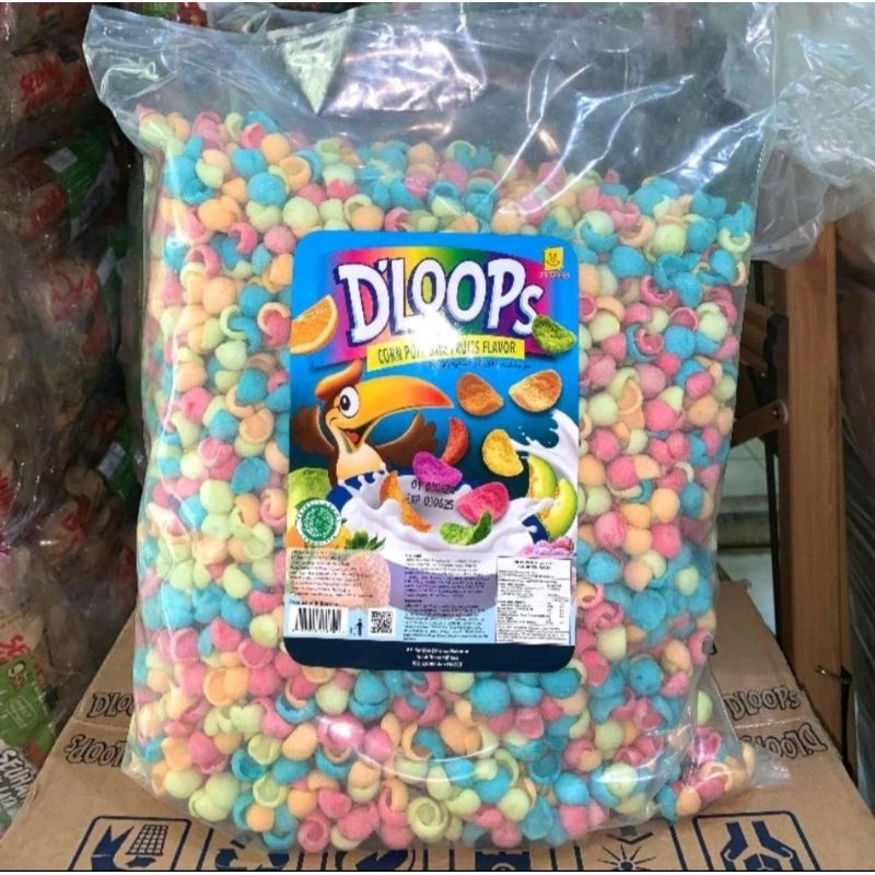 Jual D'LOOPS SEREAL (CHOCO CRUNH) KEMASAN 1KG | Shopee Indonesia
