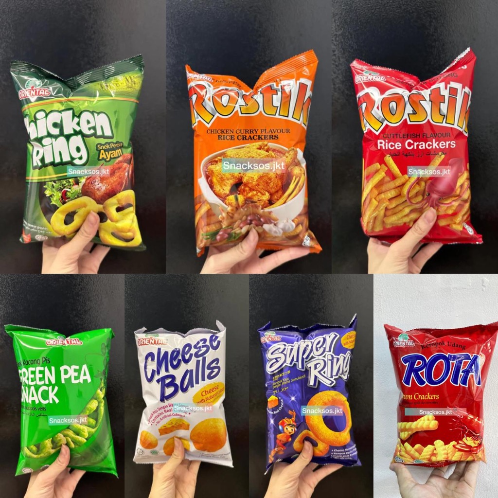 Jual ORIENTAL SUPER RING / CHEESE BALLS / GREEN PEAS / ROTA PRAWN ...