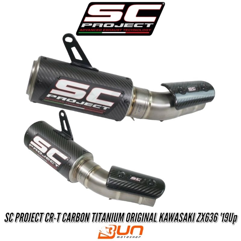 新品】ZX6R SCPROJECT CR-T スリップオン 19-24適合 Yoshimura