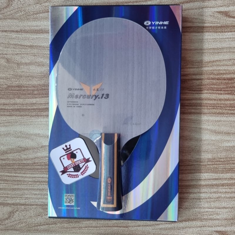 Jual Kayu Bet Pingpong Yinhe Mercury 13 Y13 Original | Shopee Indonesia