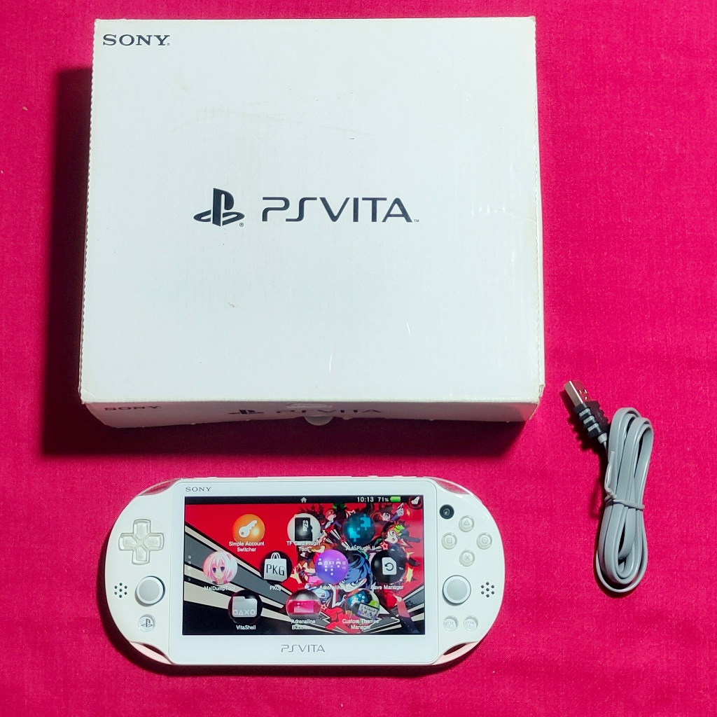 Jual Ps Vita Slim 128GB CFW Henkaku Enso Full Game Bebas Request 03
