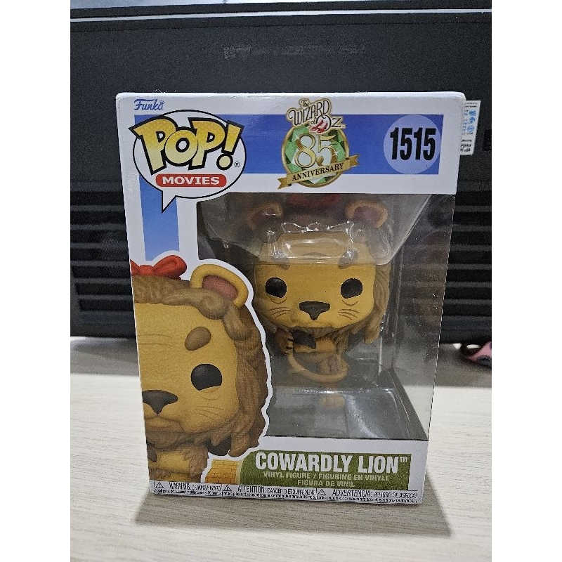 Funko Pop! O Magico de Oz The Wizard of Oz Cowardly Lion 1515 Original - Moça do Pop - Funko Pop