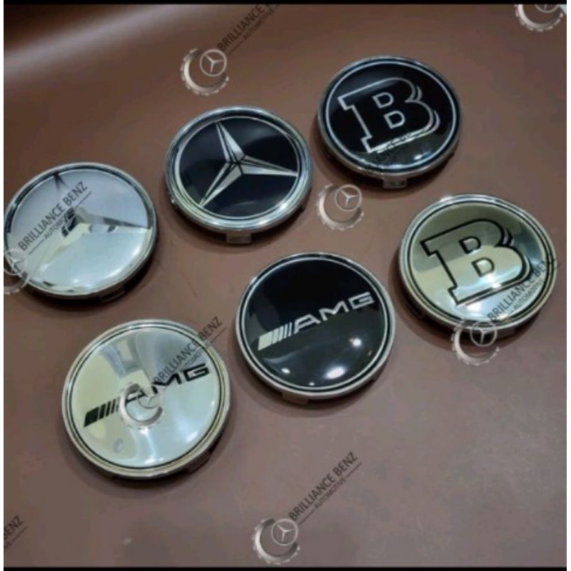 Jual DOP RODA VELG MERCEDES BENZ BRABUS AMG 60MM 6CM DOP HUBCAPS WHEEL ...