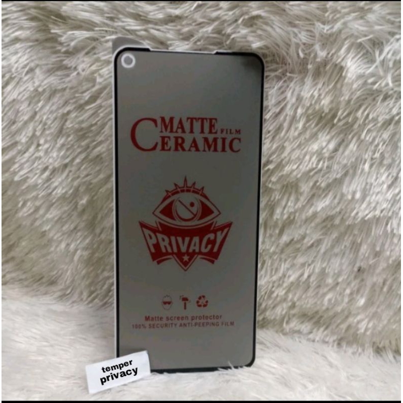 Jual temper privacy OPPO RENO 8 4G matte ceramic anti spy | Shopee ...