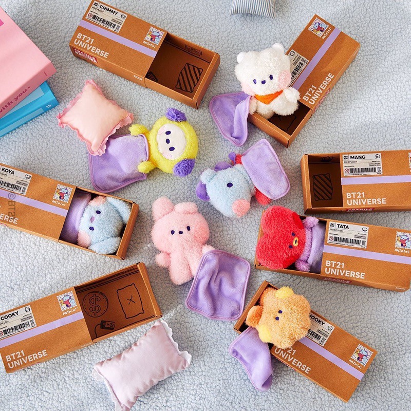 Jual [READY] BT21 Minini Mini Plush Official | Shopee Indonesia