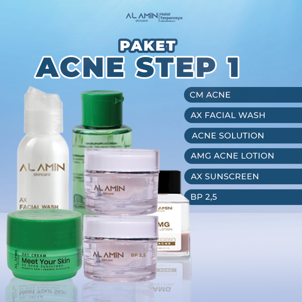 Jual PAKET ACNE STEP 1 (ACTIVE ACNE) | Shopee Indonesia