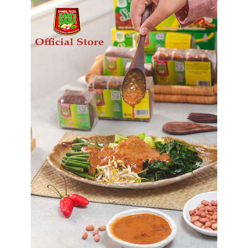 Jual Sari Rasa - Sambal Pecel Pedas 2 Pcs x 200 gr | Shopee Indonesia