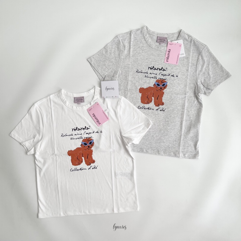 ♥ROLAROLA♥SUNGLASSES PUPPY STANDARD FIT T MUSINSA | ROLAROLA ROLA SUNGLASSES PUPPY T-SHIRT BLUE