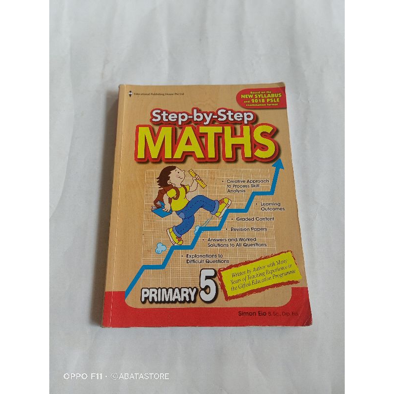 Jual BUKU STEP BY STEP MATHS PRIMARY 5 SIMON ELO B SC | Shopee Indonesia
