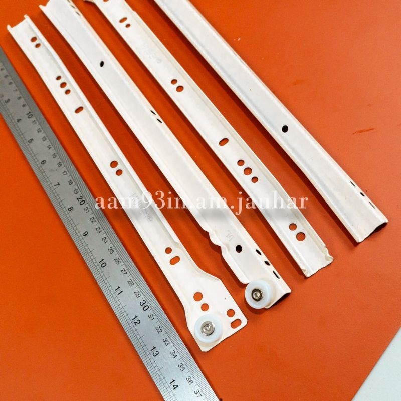 Jual Rel Laci Ril Merek HUBEN ORI Biasa RLH - 35 cm BG 350 mm Roda ...
